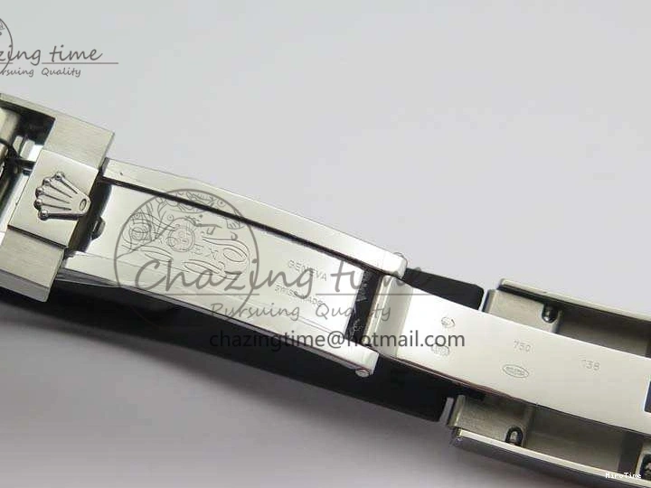 MiroTime 0316 SmartChoice Daytona 116519LN JH Best Edition Black Dial Crystal Markers On Rubber Strap A4130 (Free XS Rubber Strap) 3558